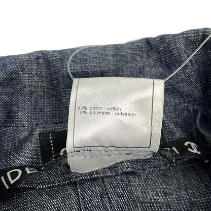 Chanel Vest Size 38 M Women - P14964 Blue-grey And Navy Fringe Identification