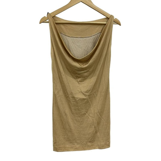 Chanel Tunic Size 38 M Women - P13283 Beige Sleeveless Coco Mark