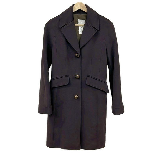 Celine Coat Size 36 S Women - Dark Brown Long Sleeves Winter