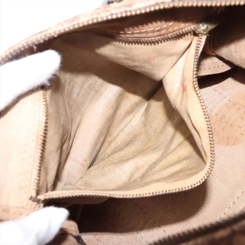 Christian Dior Trotter Mini Boston Leather Handbag Tote Women's Mmm Dd53-5