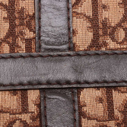 Christian Dior Trotter Mini Boston Leather Handbag Tote Women's Mmm Dd53-5