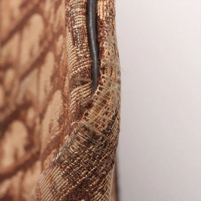 Christian Dior Trotter Mini Boston Leather Handbag Tote Women's Mmm Dd53-5