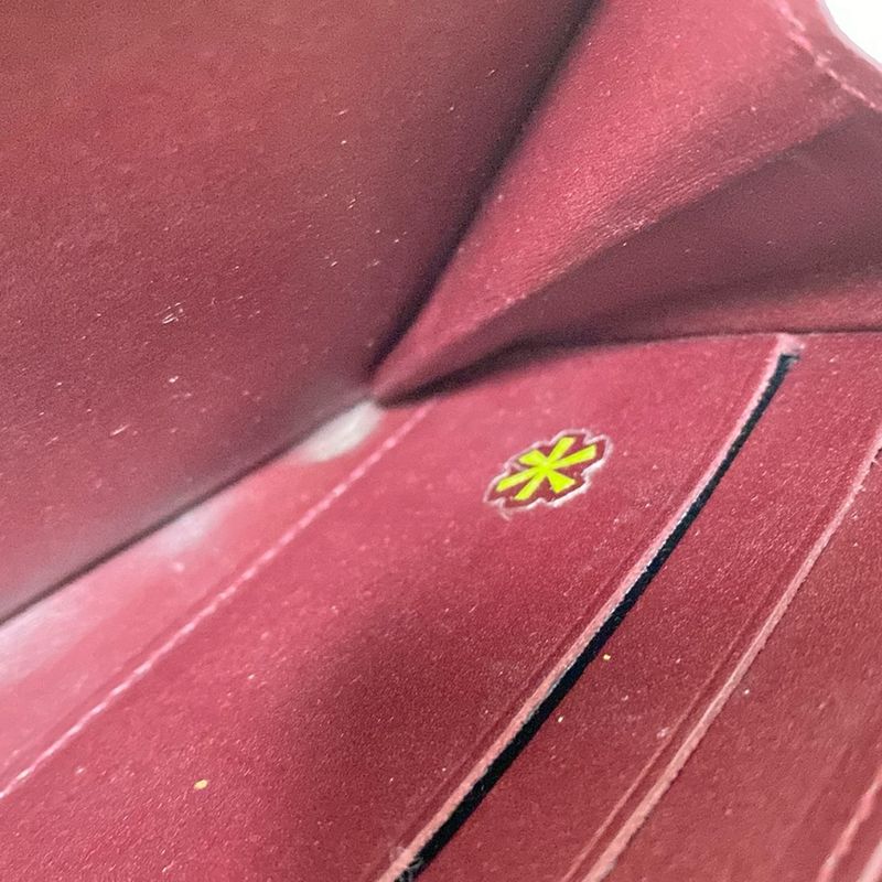 Louis Vuitton Monogram Vernis Zippy Wallet M91536 Rouge Fauviste Leather