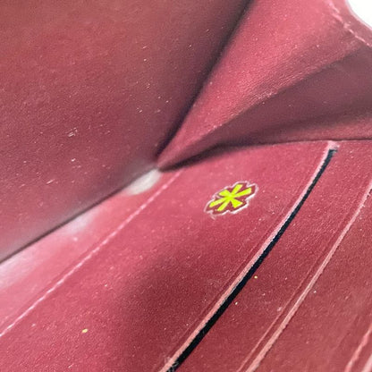 Louis Vuitton Monogram Vernis Zippy Wallet M91536 Rouge Fauviste Leather