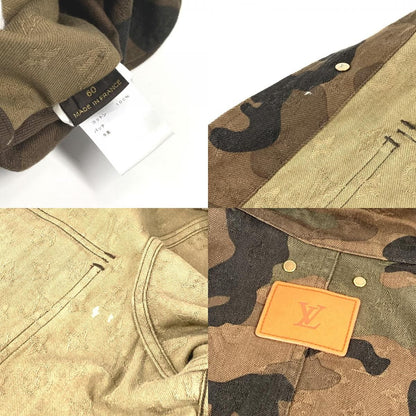 Louis Vuitton Louis Vuitton Jacket Camouflage Denim Trucker Cotton