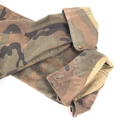 Louis Vuitton Louis Vuitton Jacket Camouflage Denim Trucker Cotton
