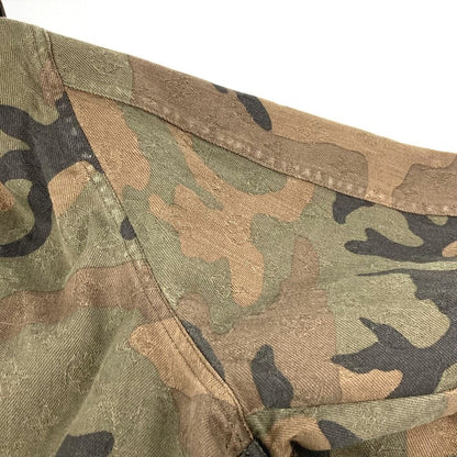 Louis Vuitton Louis Vuitton Jacket Camouflage Denim Trucker Cotton