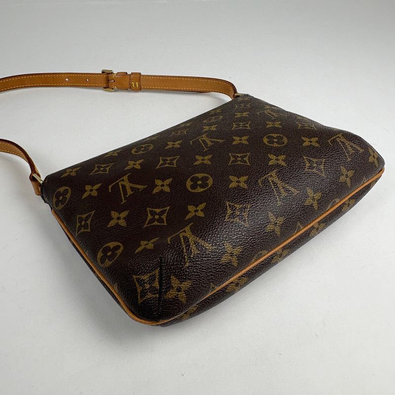 Louis Vuitton Musette Tango Short Shoulder Bag Monogram Brown M51257 Women