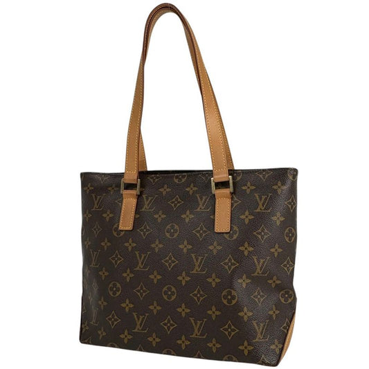 Louis Vuitton Cabas Piano Shoulder Bag Shoulder Tote Monogram Brown M51148 Women