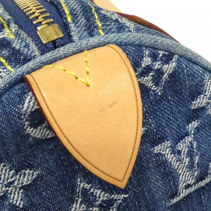 Vintage Louis Vuitton Monogram Denim Neo Speedy M95019 Boston Bag