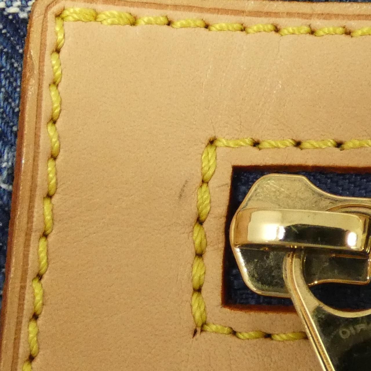 Vintage Louis Vuitton Monogram Denim Neo Speedy M95019 Boston Bag