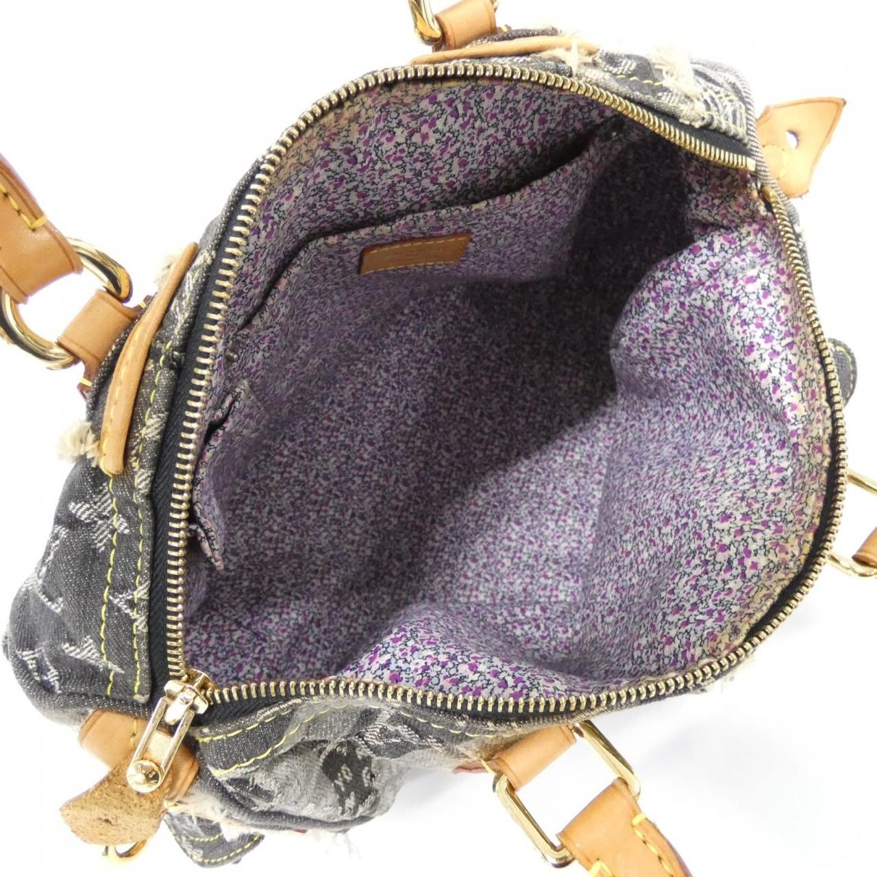 Louis Vuitton Monogram Denim Patchwork Speedy 30cm (11.81in) M95381 Boston Bag