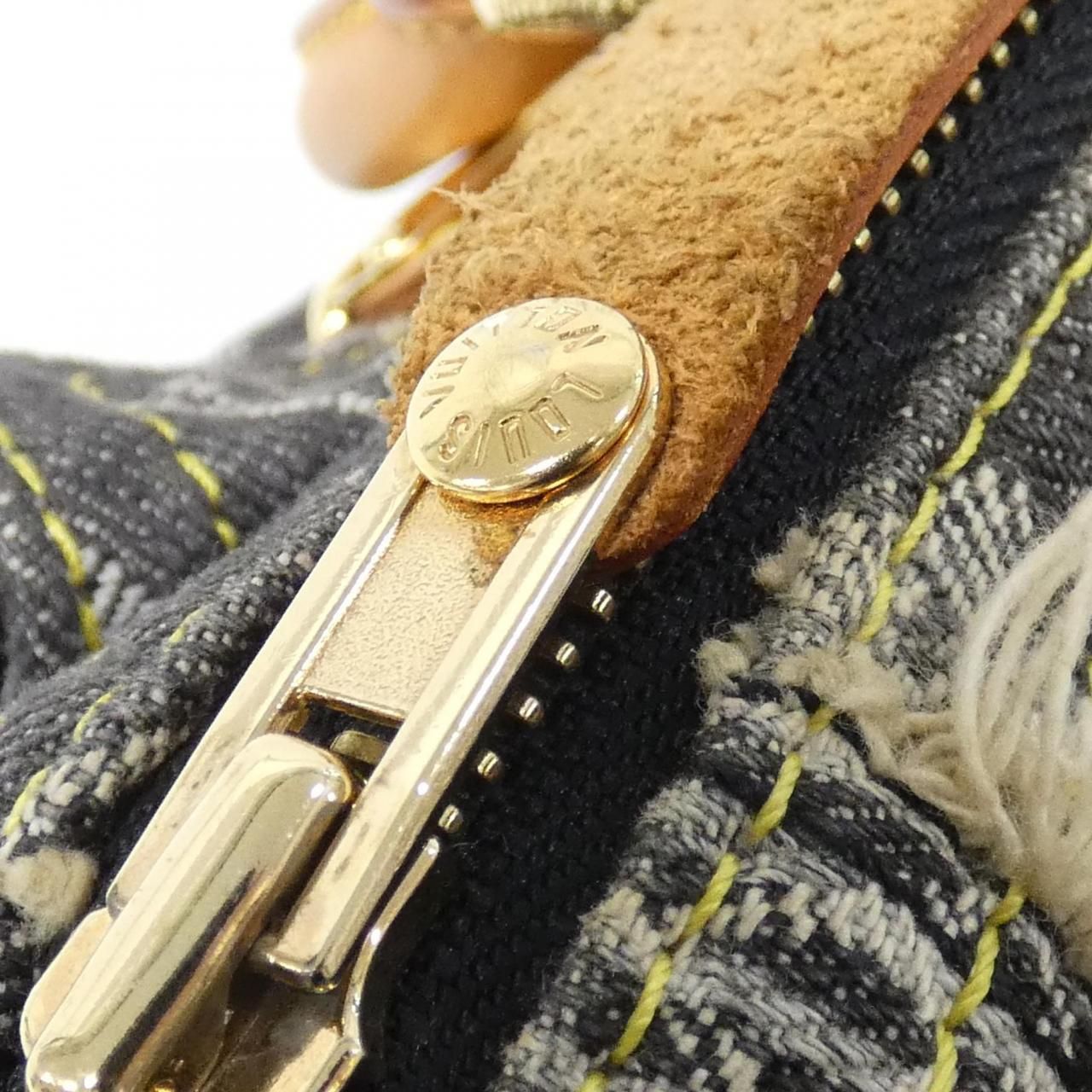 Louis Vuitton Monogram Denim Patchwork Speedy 30cm (11.81in) M95381 Boston Bag