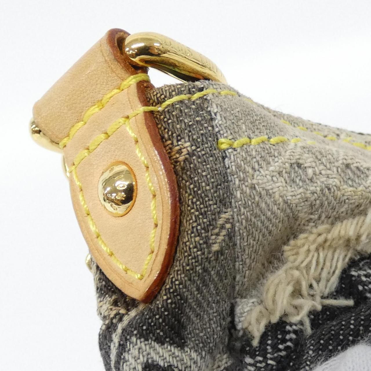 Louis Vuitton Monogram Denim Patchwork Pouch M95383 Shoulder Bag