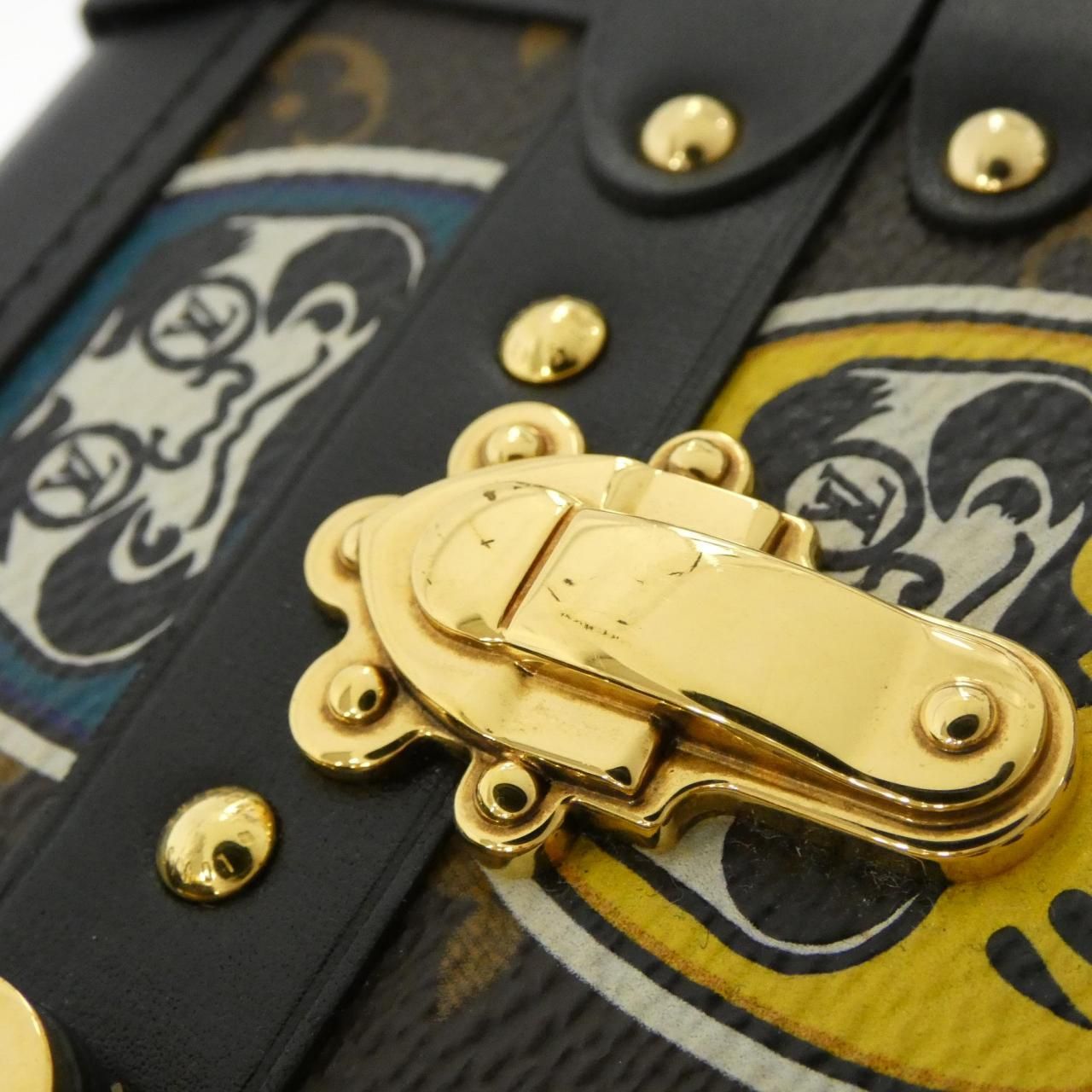 Louis Vuitton Monogram (Kabuki) Petite Malle M43544 Shoulder Bag