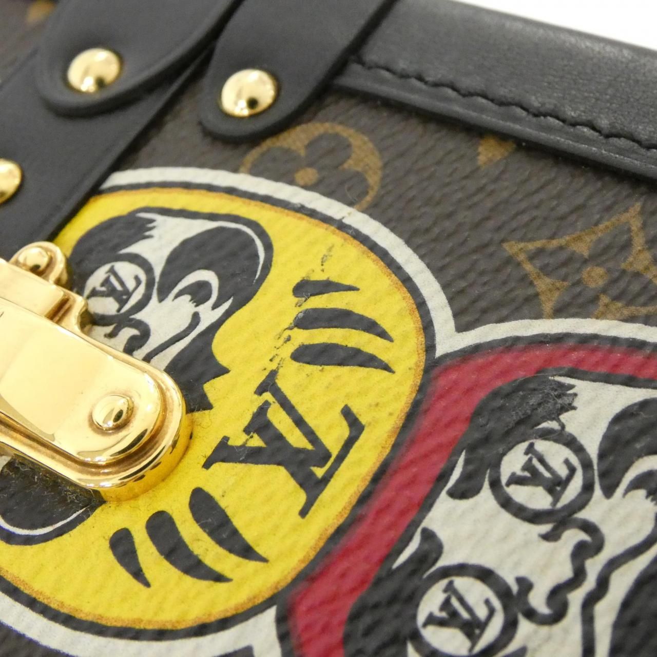 Louis Vuitton Monogram (Kabuki) Petite Malle M43544 Shoulder Bag