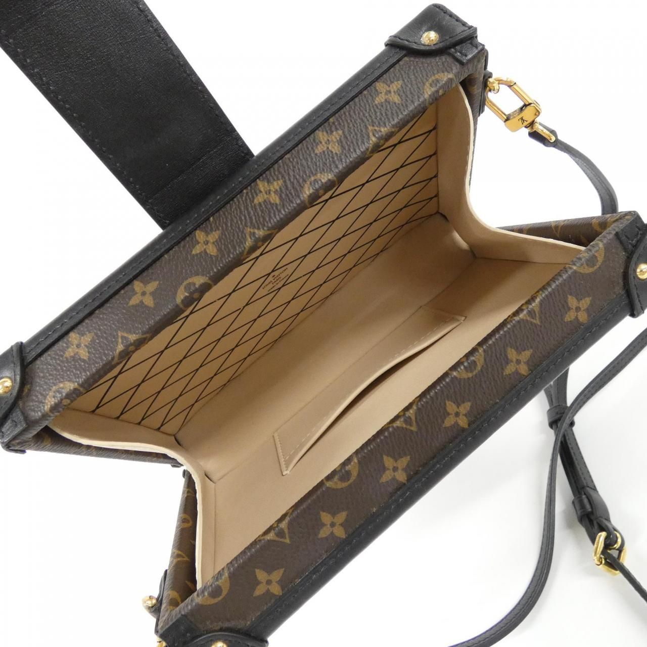 Louis Vuitton Monogram (Kabuki) Petite Malle M43544 Shoulder Bag