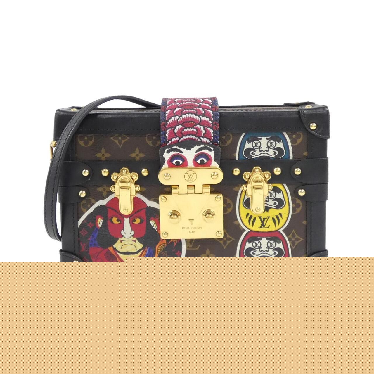 Louis Vuitton Monogram (Kabuki) Petite Malle M43544 Shoulder Bag