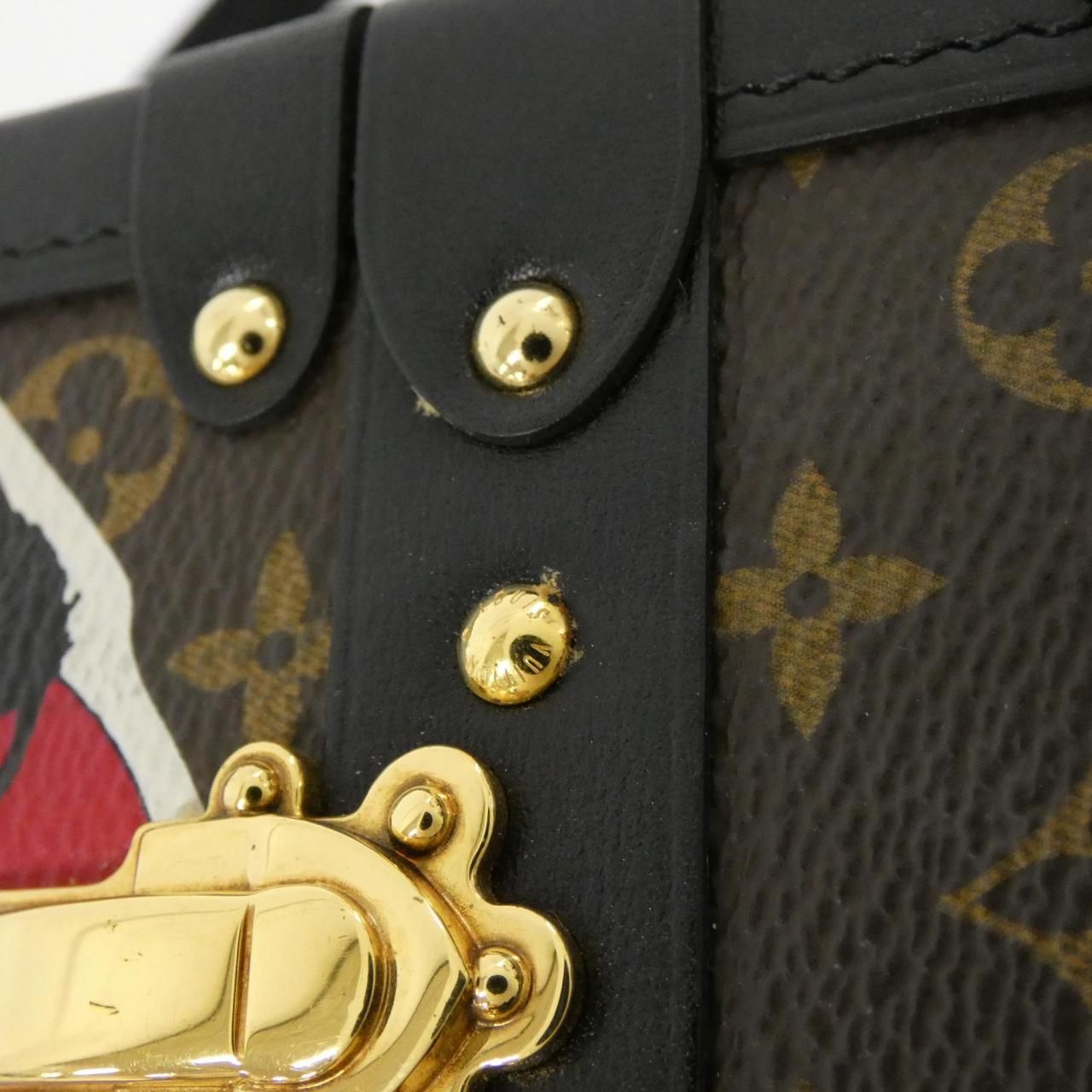 Louis Vuitton Monogram (Kabuki) Petite Malle M43544 Shoulder Bag