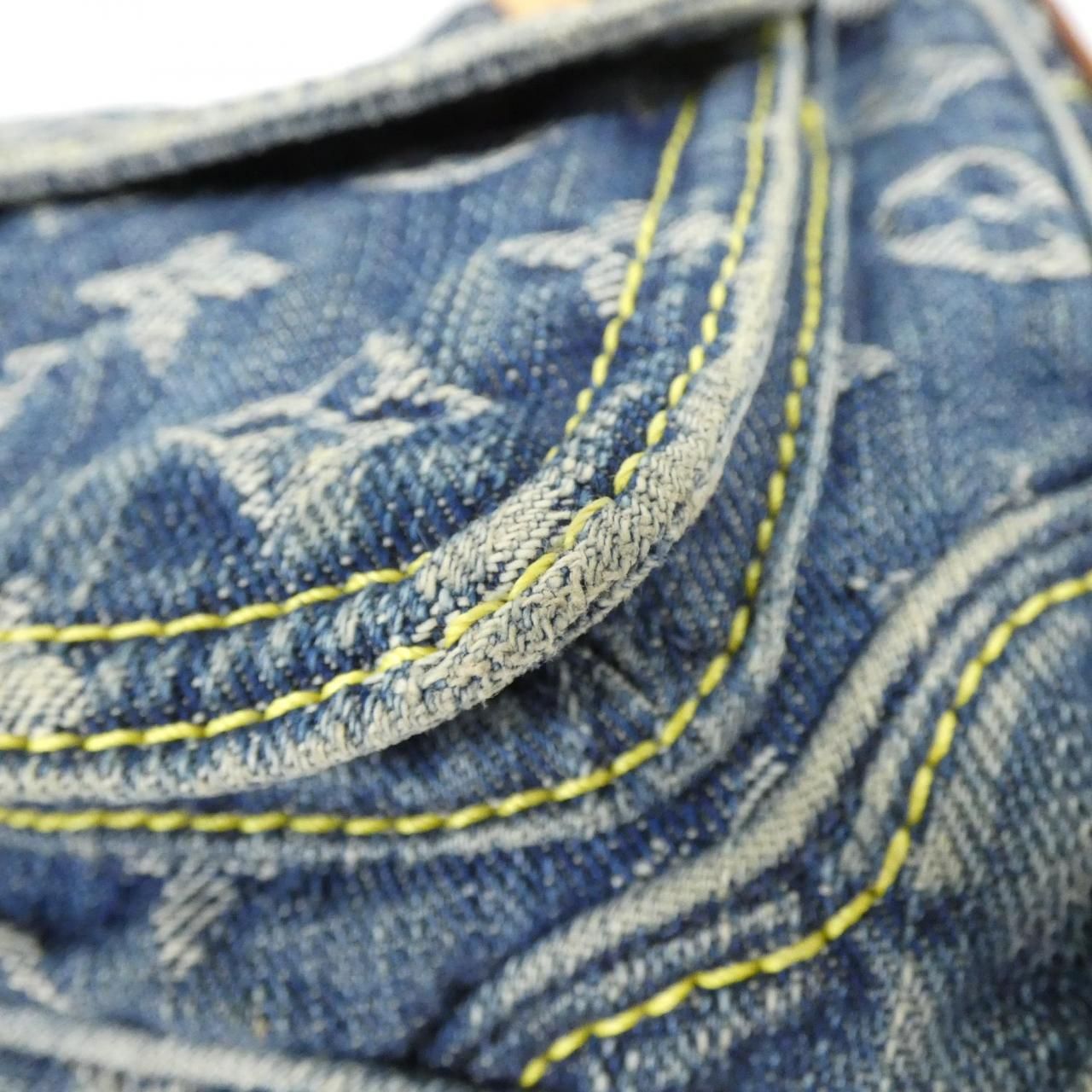 Louis Vuitton Monogram Denim Bum Bag M95347 Shoulder Bag