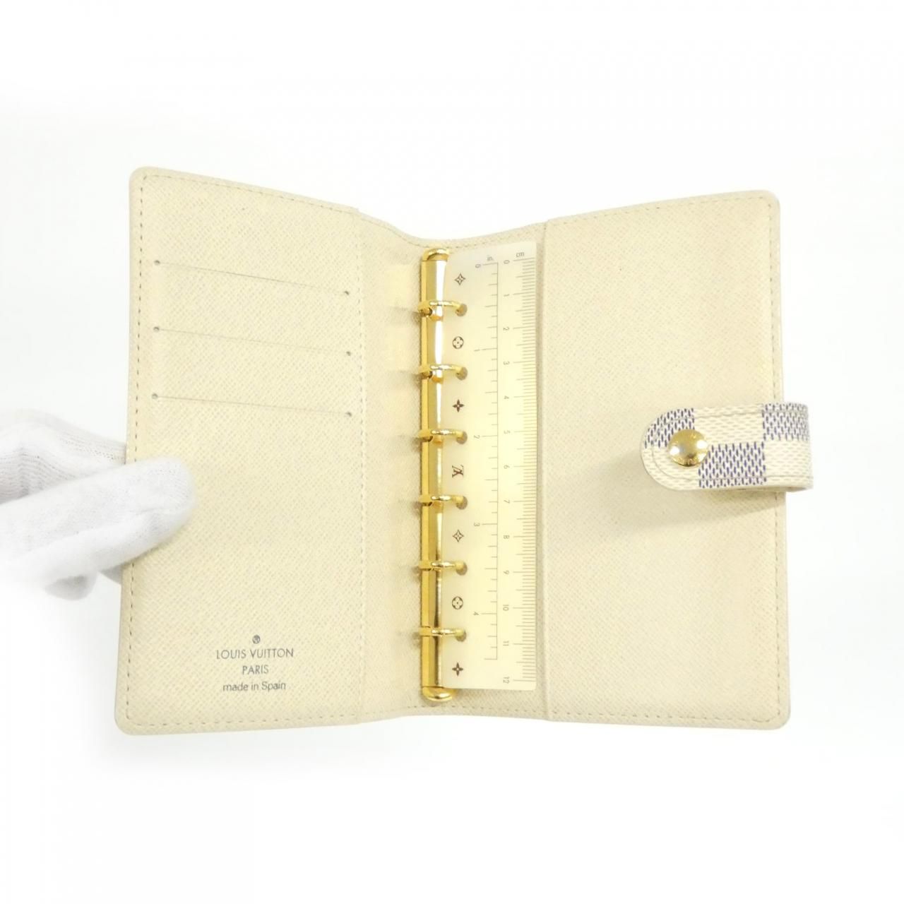 Louis Vuitton Damier Azur Agenda PM R20706 Organizer