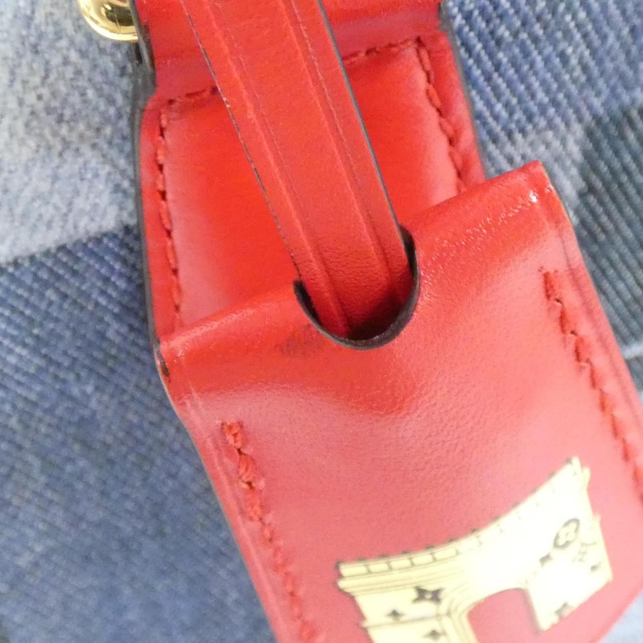 Louis Vuitton Denim Monogram Alma BB M45042 Bag