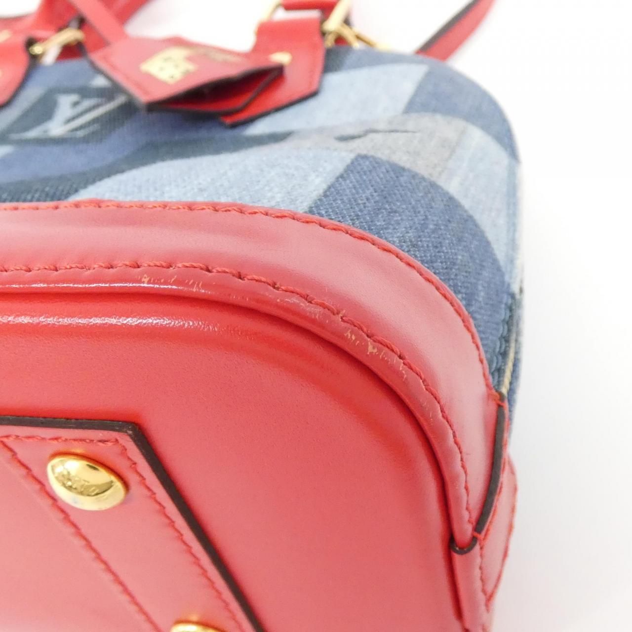 Louis Vuitton Denim Monogram Alma BB M45042 Bag