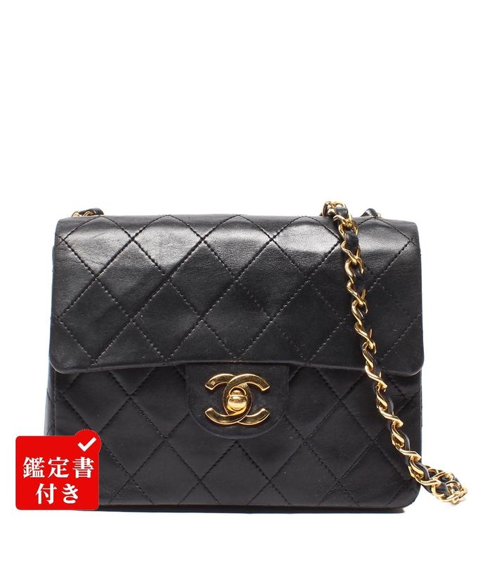 Chanel Chain Shoulder Bag Single Flap Single Chain Gold Hardware Matelasse 17