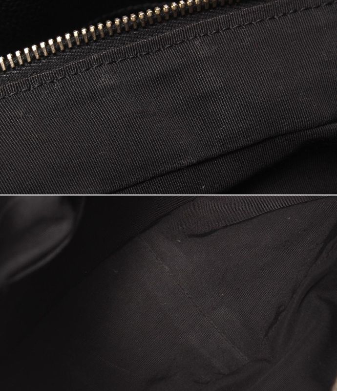 Chanel Chain Tote Bag Shoulder Gold Hardware Caviar Skin Matelasse Petit