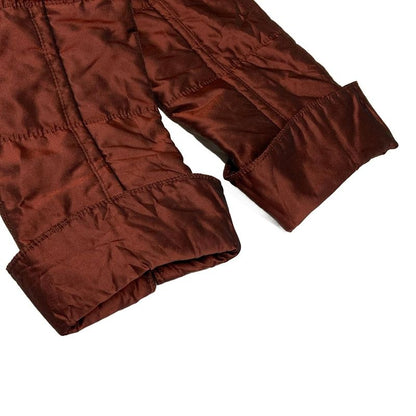 Chanel Blouson Size 36 S Women's P15991 Bordeaux Long Sleeve Quilted Zip Up