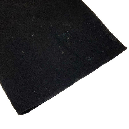 Chanel Skirt Suit Size 34 S Ladies - 20128 Black Collarless Wool