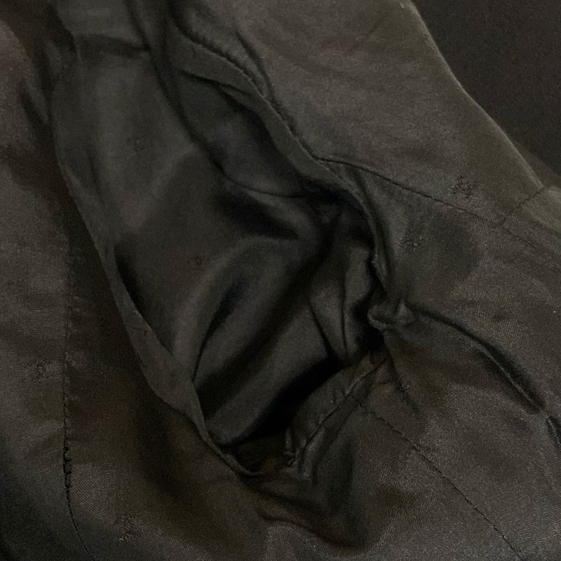 Chanel Skirt Suit Size 34 S Ladies - 20128 Black Collarless Wool