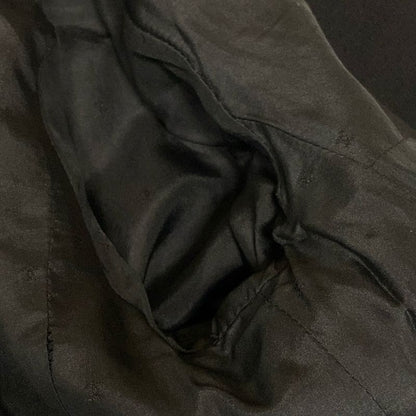 Chanel Skirt Suit Size 34 S Ladies - 20128 Black Collarless Wool