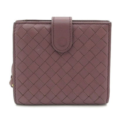 Bottega Veneta Bifold Wallet Zip-around Wallet 121059 Dark Brown Leather