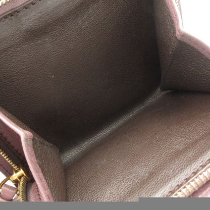 Bottega Veneta Bifold Wallet Zip-around Wallet 121059 Dark Brown Leather