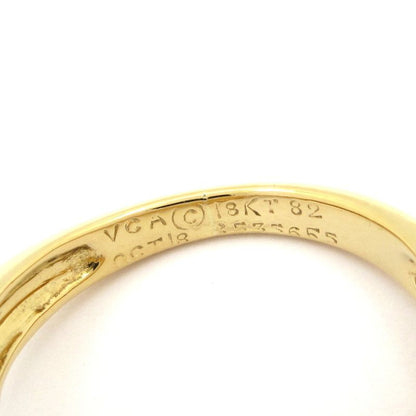 Van Cleef & Arpels Ring - 18K Yellow Gold And Colored Stones Engraved 18KT