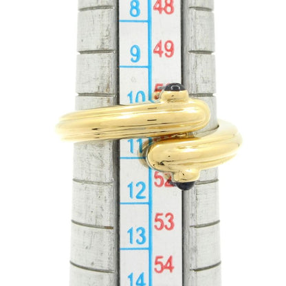 Van Cleef & Arpels Ring - 18K Yellow Gold And Colored Stones Engraved 18KT