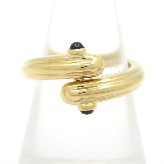 Van Cleef & Arpels Ring - 18K Yellow Gold And Colored Stones Engraved 18KT