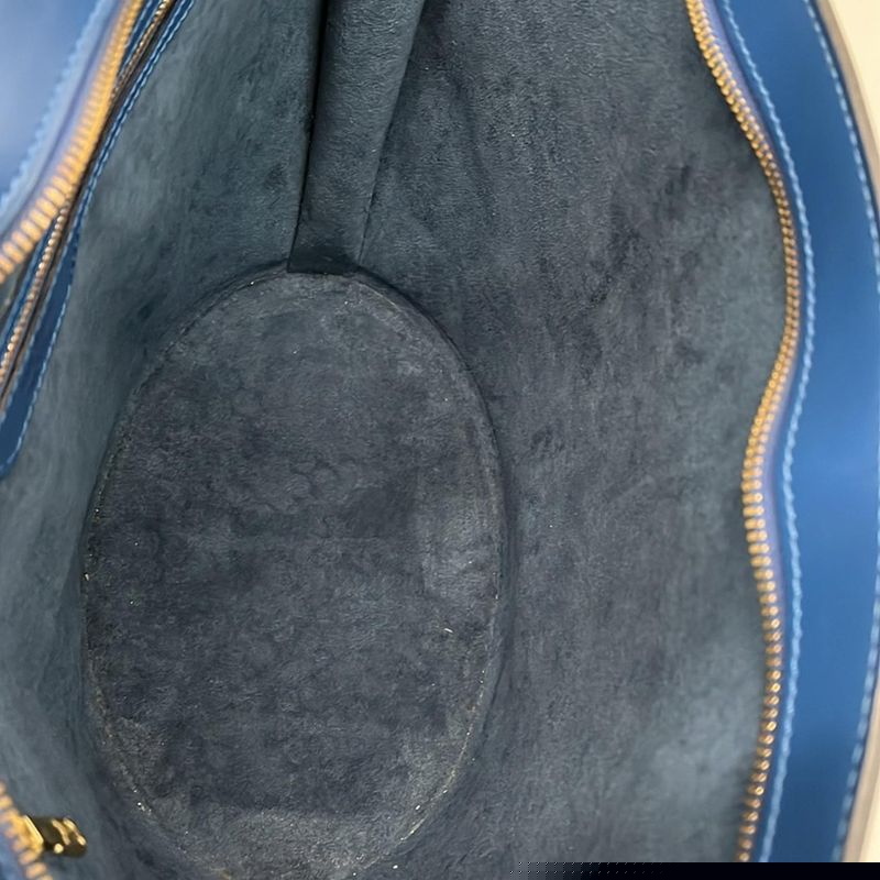 Louis Vuitton Shoulder Bag Epi Saint-jacques Shopping M52265 Toledo Blue Leather