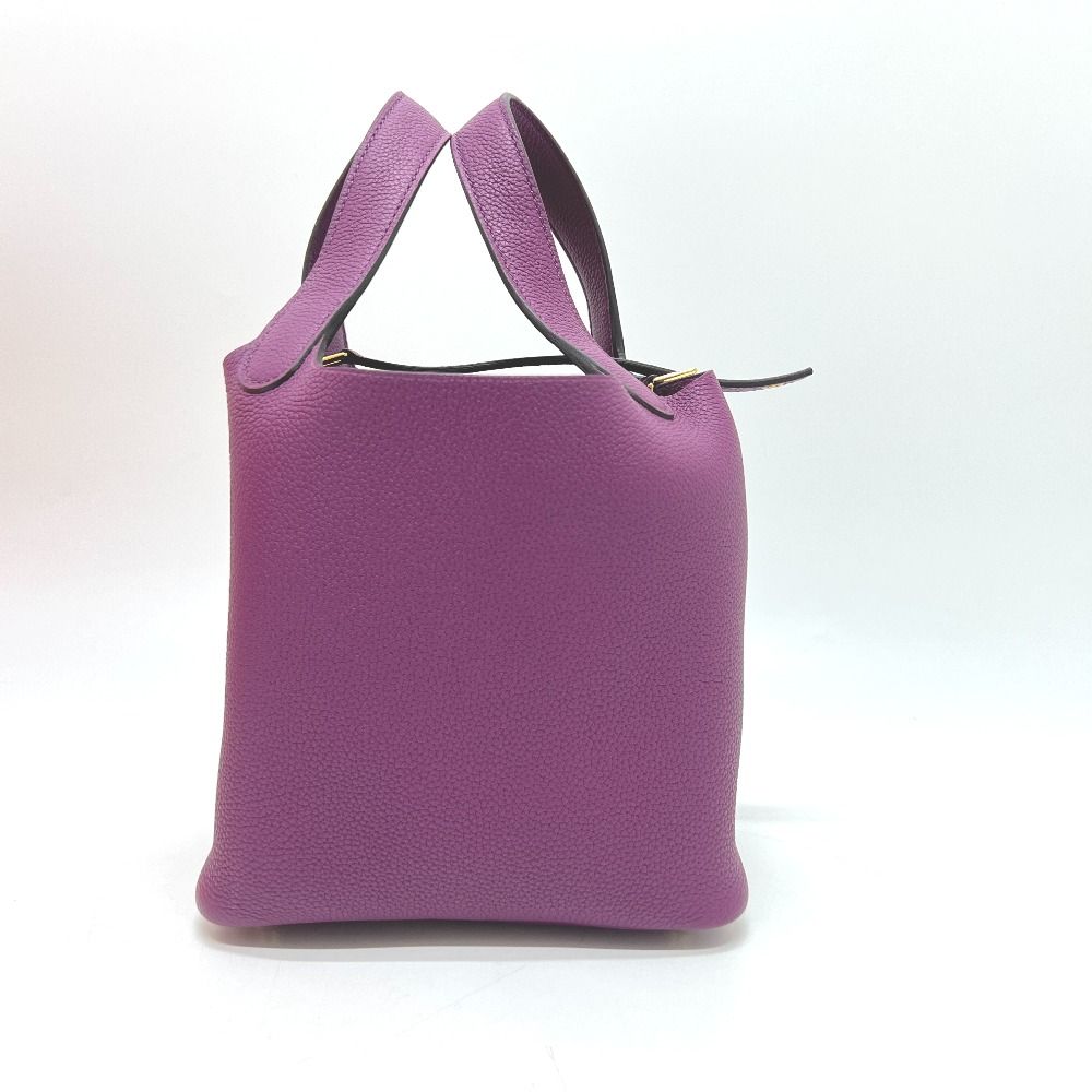 Hermes Handbag Picotan Lock Pm Picotan Lock Pm Taurillon Anemone Purple