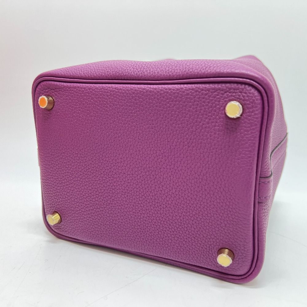 Hermes Handbag Picotan Lock Pm Picotan Lock Pm Taurillon Anemone Purple
