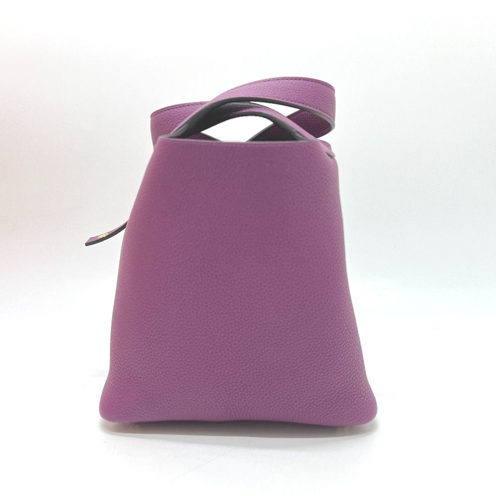 Hermes Handbag Picotan Lock Pm Picotan Lock Pm Taurillon Anemone Purple