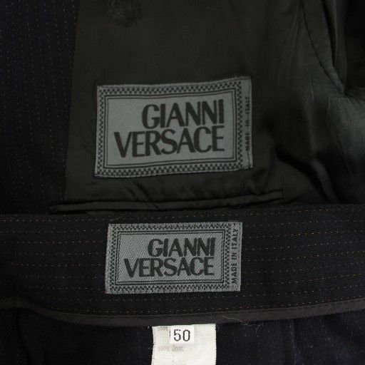 Gianni Versace Versace Gianni Versace Suit Setup Top and Bottom Tailored Jacket