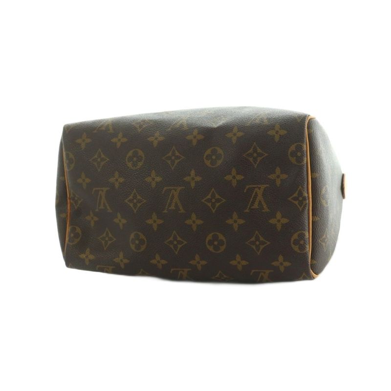 Louis Vuitton Speedy 25 Handbag Monogram Pattern Brown Beige M41528 MI - OS - OH