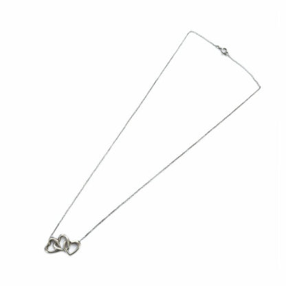 Tiffany & Co Tiffany & CO Triple Heart Necklace Accessory Pendant Logo Silver925 Silver Color -.