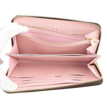 Louis Vuitton Wallet Monogram Zippy Round Rose Ballerine