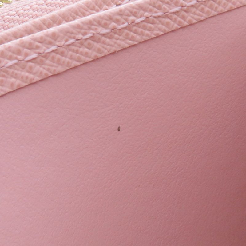 Louis Vuitton Wallet Monogram Zippy Round Rose Ballerine