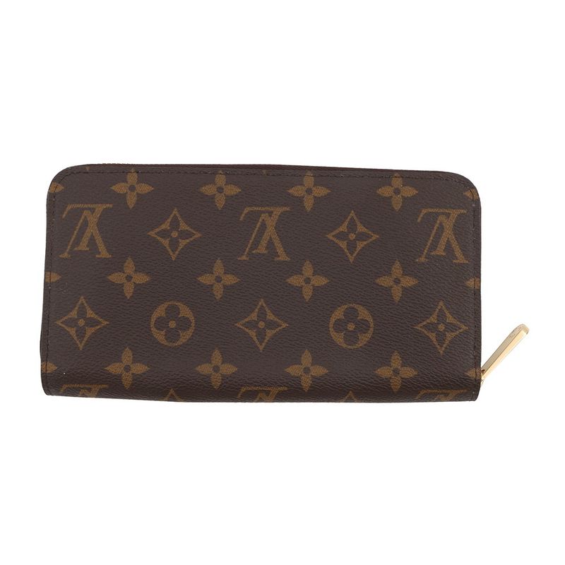 Louis Vuitton Wallet Monogram Zippy Round Rose Ballerine