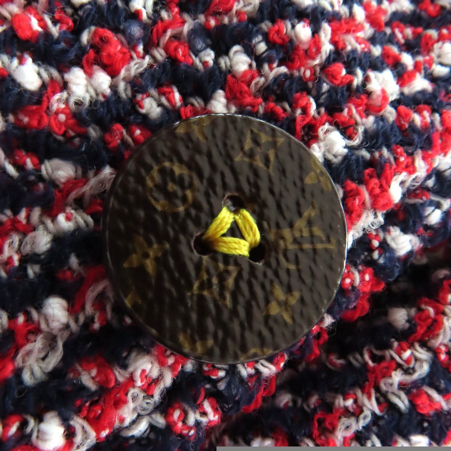Unused Item◇Louis Vuitton 23aw 1ac1w8 Fpve51 Monogram Tricolor Boucle Tweed