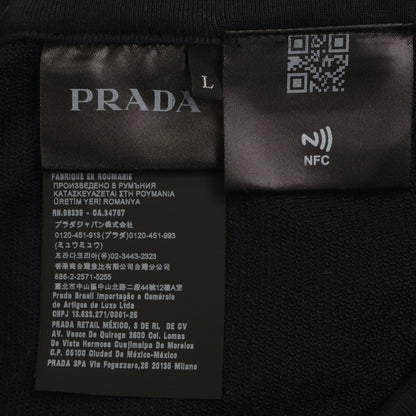 ▼Prada 2022 Sjp293 100% Cotton Logo Patch Nylon Pocket